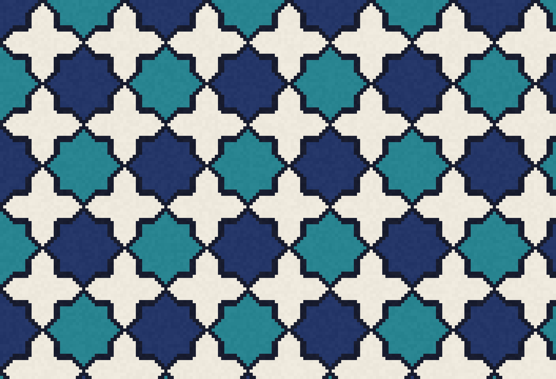 Orientalisches Mosaikdesign Khatam